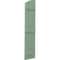 Ekena Millwork Americraft 3-Board (3 Batten) Wood Joined Board-n-Batten Shutters w/Ellipt Top, ARW401BE311X77TGH, PR ARW401BE311X77TGH - alternate 3